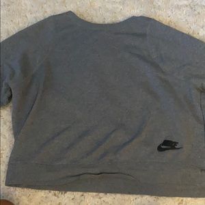 grey nike crew neck